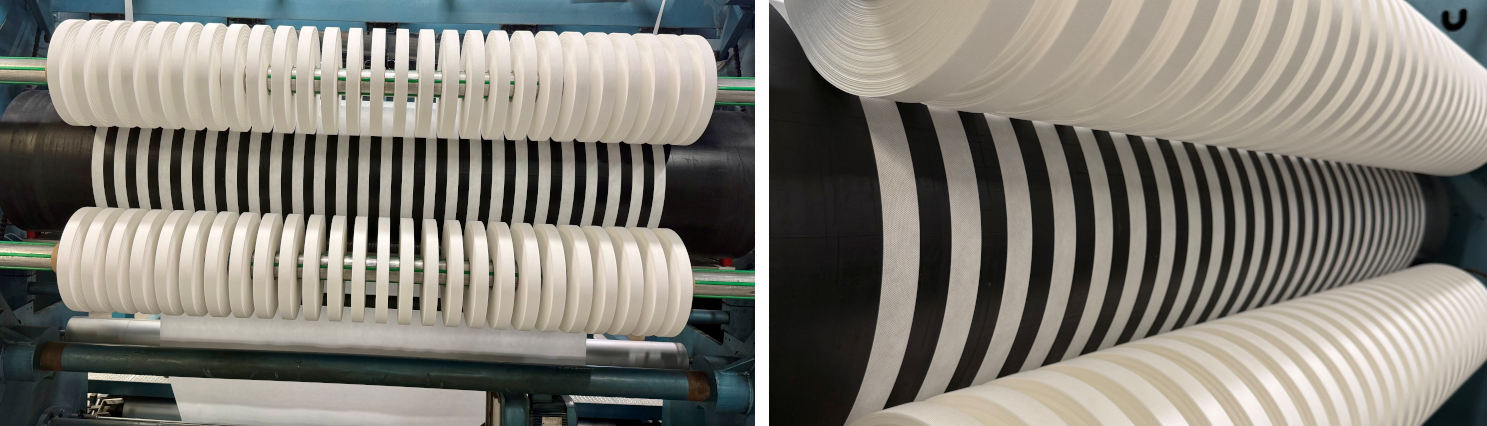 Machine de découpe de tissus industrielle