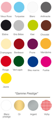 Couleurs de produits